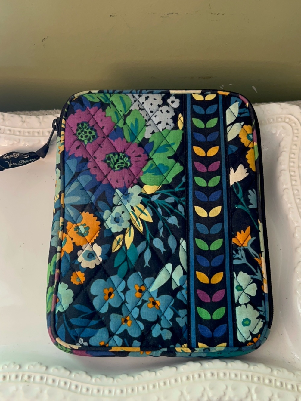 Vera Bradley Tech/Tablet Sleeve in Midnight Blues
